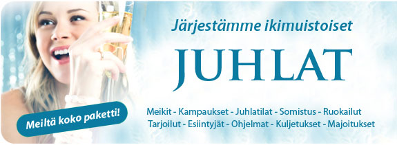 Botniaevents - Järjestämme ikimuistoiset juhlat. Meiltä koko paketti. Meikit, kampaukset, juhlatilat, somistus, ruokailut, tarjoilut, esiintyjät, ohjelmat, kuljetukset, majoitukset.